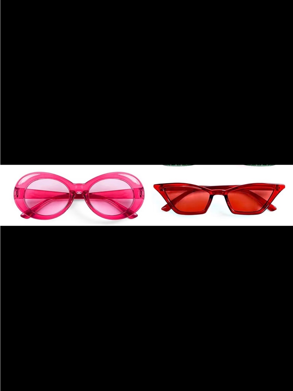 Pink and Red Women's Fashion Sunglasses Pack